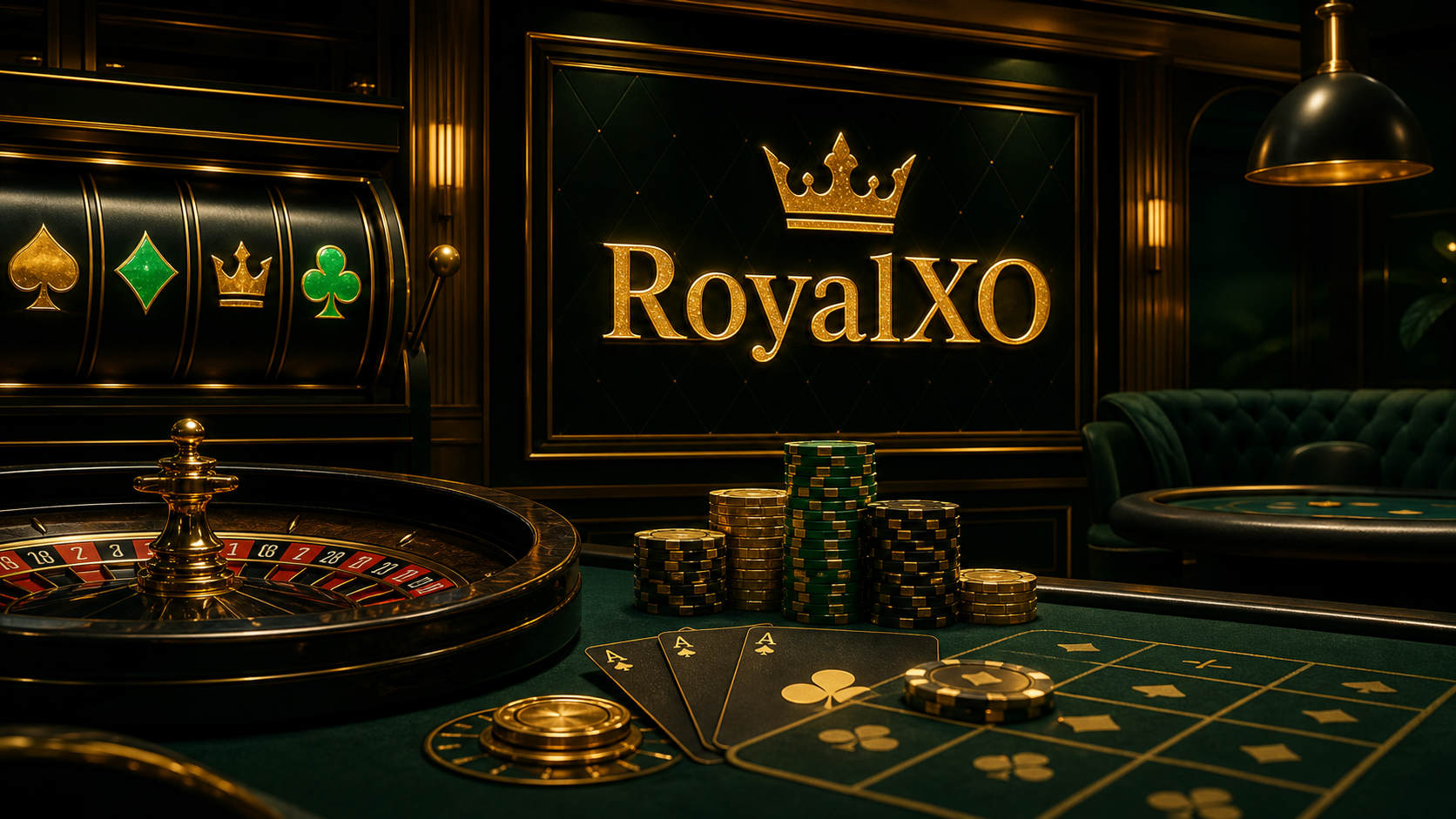 RoyalXO Slots und Tischspiele pruefen